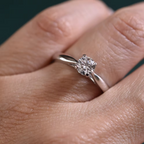 Moissanita 0.50cts