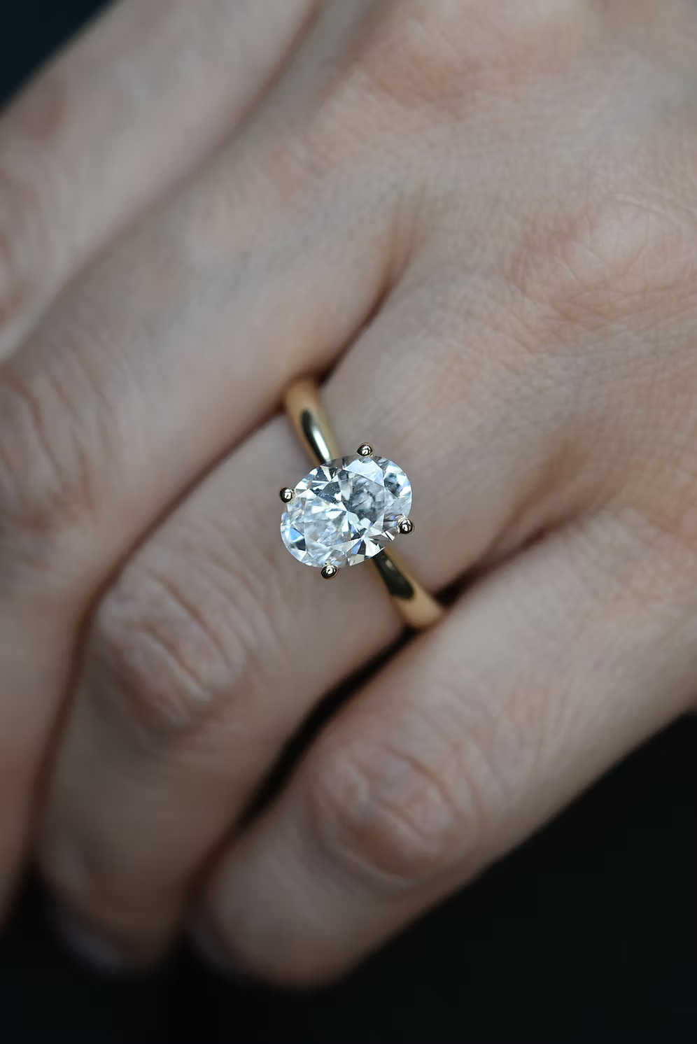 Labgrown 1.50ct Oval D-VVS2