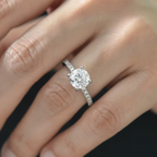 Moissanita 1.50cts Pavé