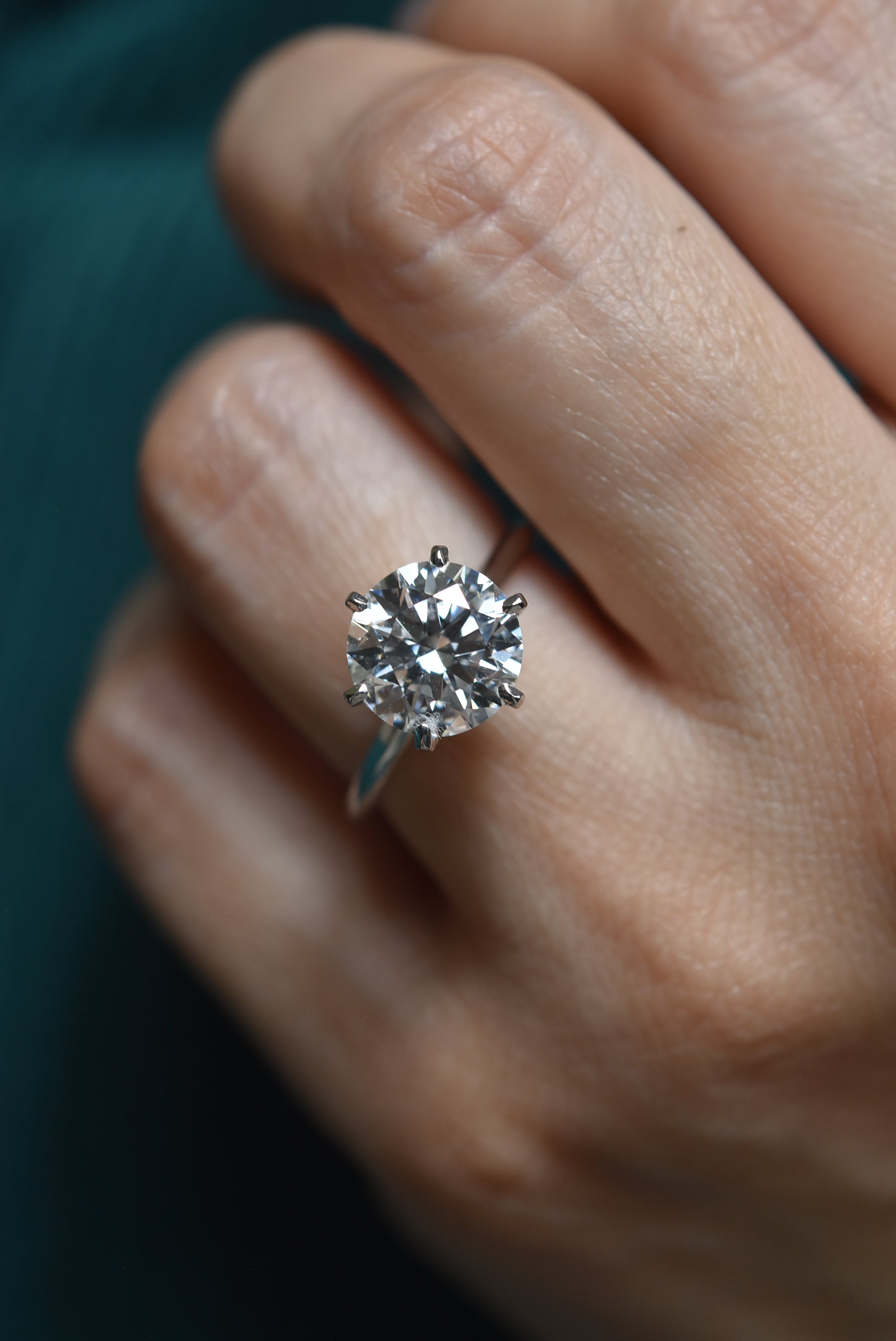 Anillo Sunrise 3.00ct Diamante de Laboratorio
